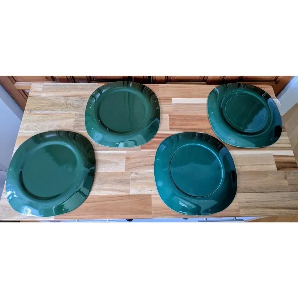 Set of 4 Dark Hunter Green 11